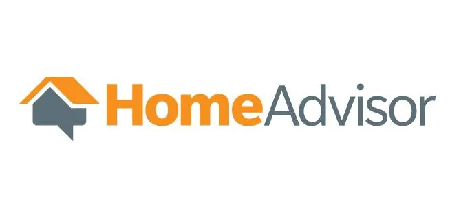 HomeAdvisor logo with house icon